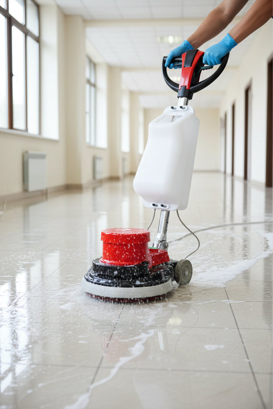 Single Disc Scrubbing Machine
