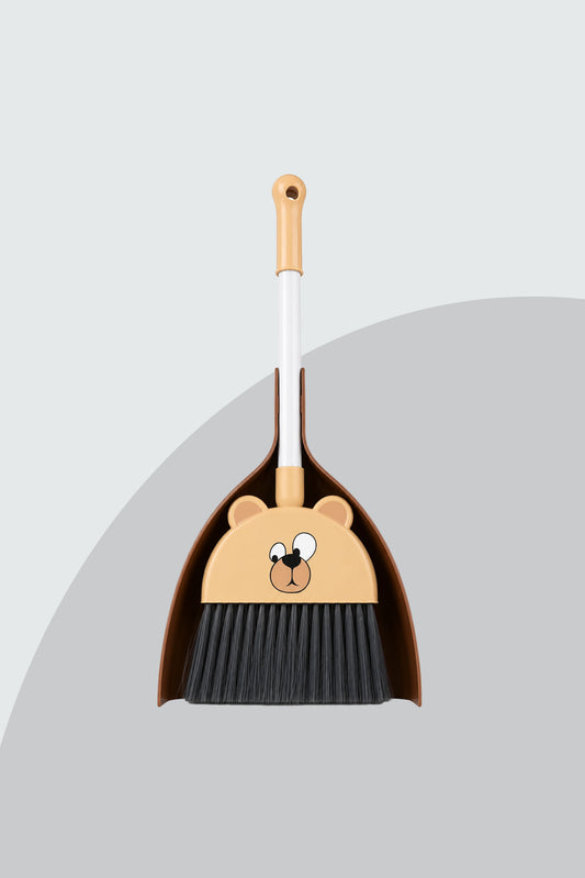 Dustpan Set Teddy