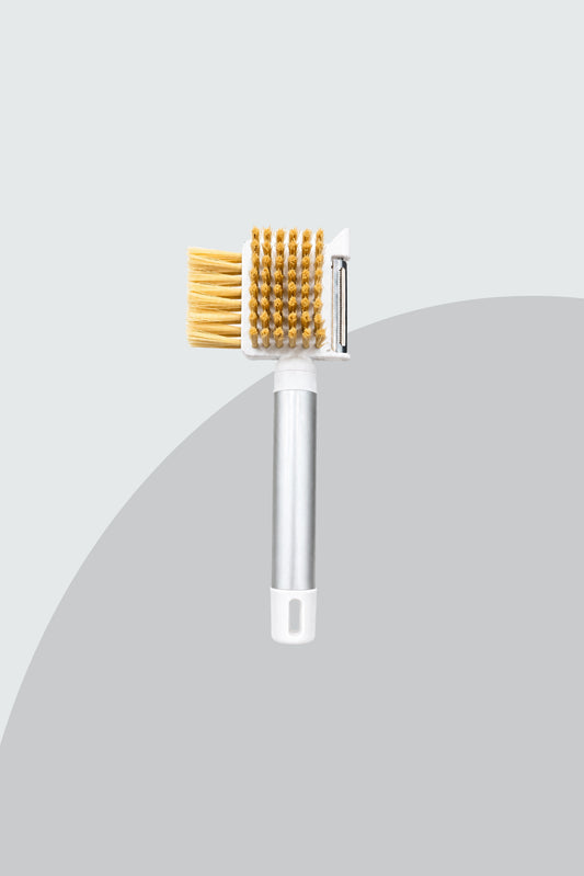 Peeler with Brush