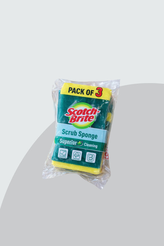 Scotch-Brite Scrub Sponge – Pack of 3