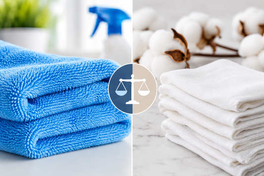 Microfiber vs Cotton – Which Cleaning Material is Better?