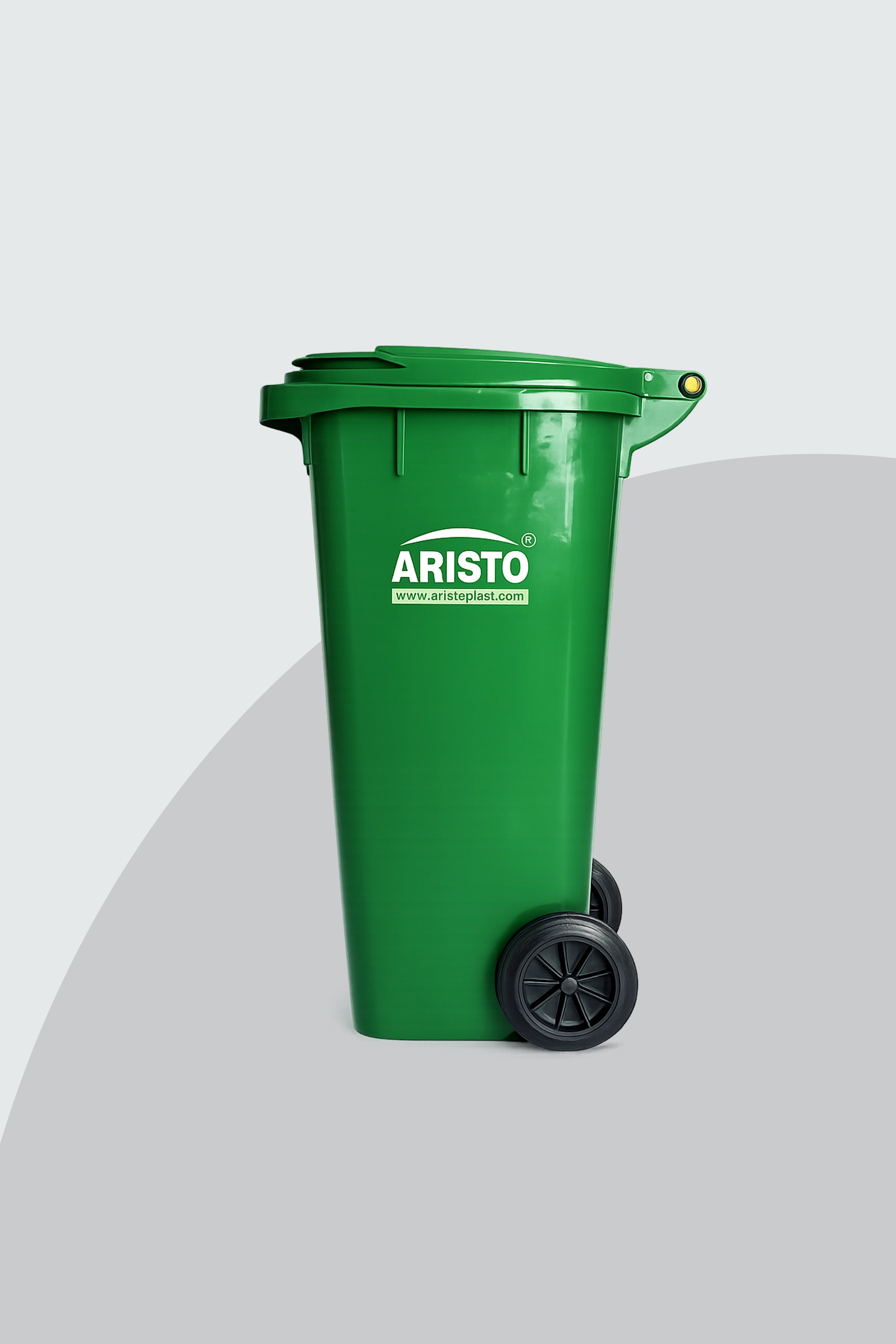 Aristo Wheeled Dustbin 120 Litre