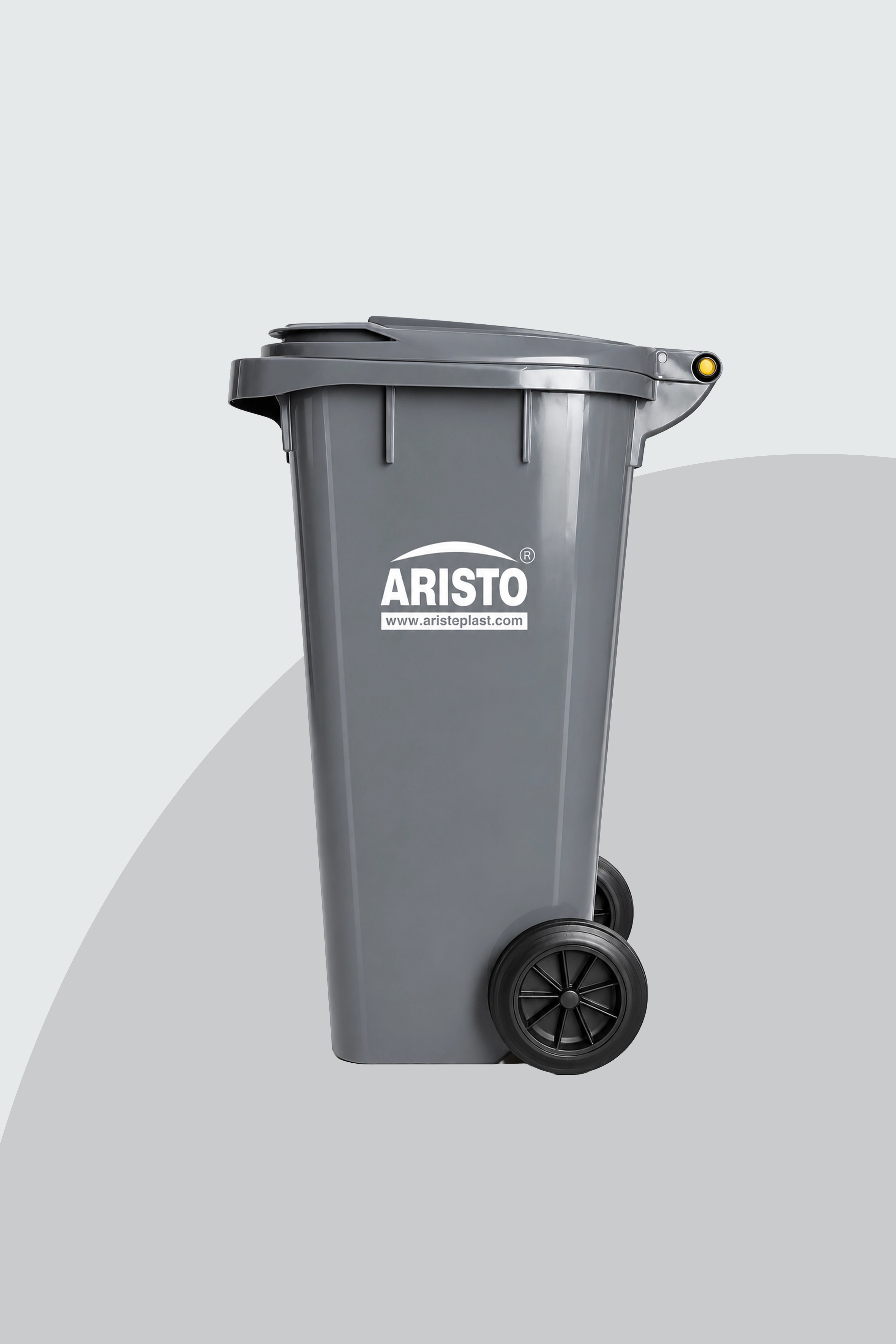 Aristo Wheeled Dustbin 120 Litre