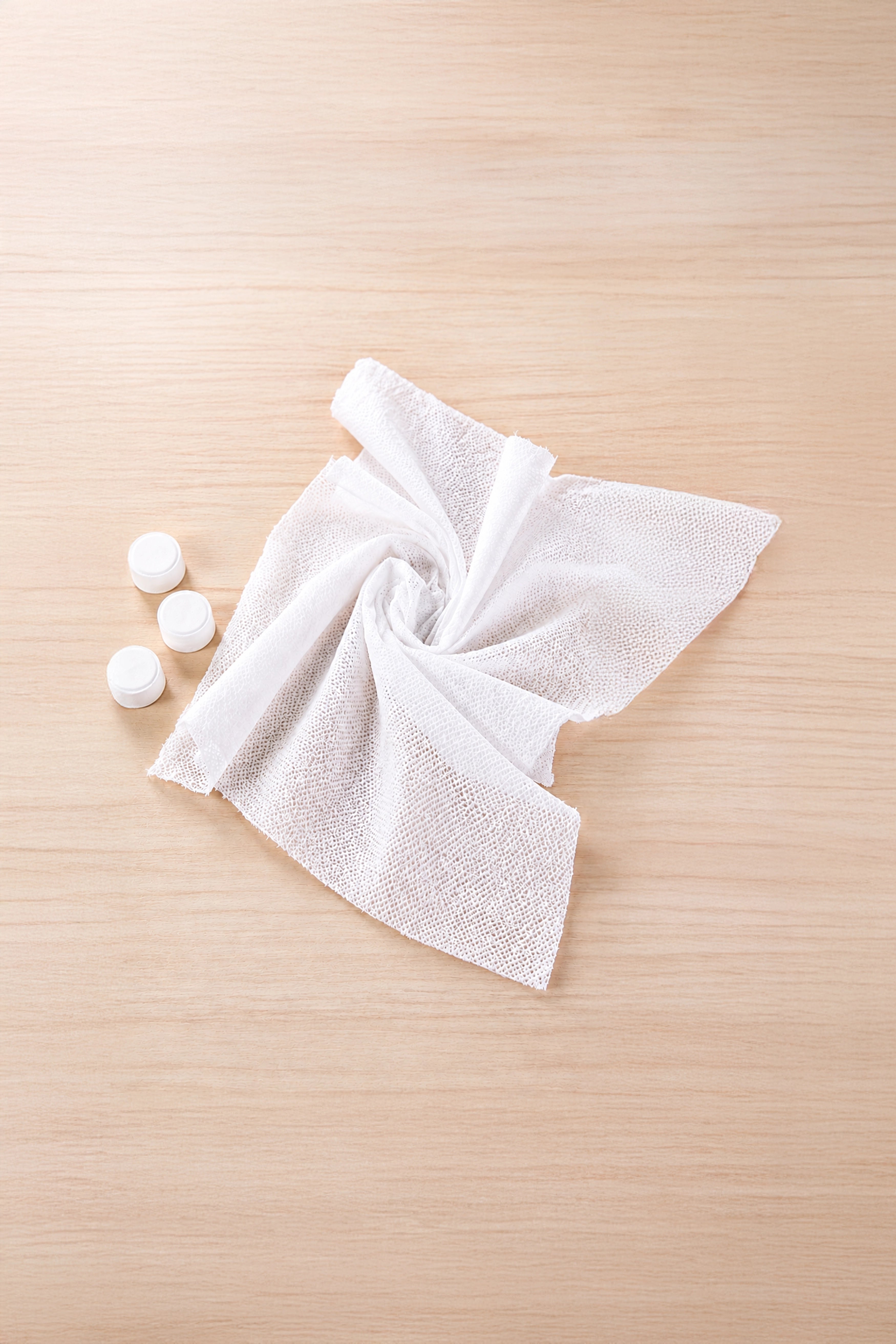 50 Pcs Compressed Cotton Tissue