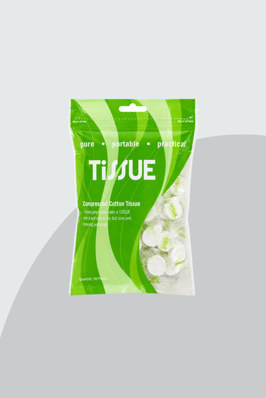 50 Pcs Compressed Cotton Tissue