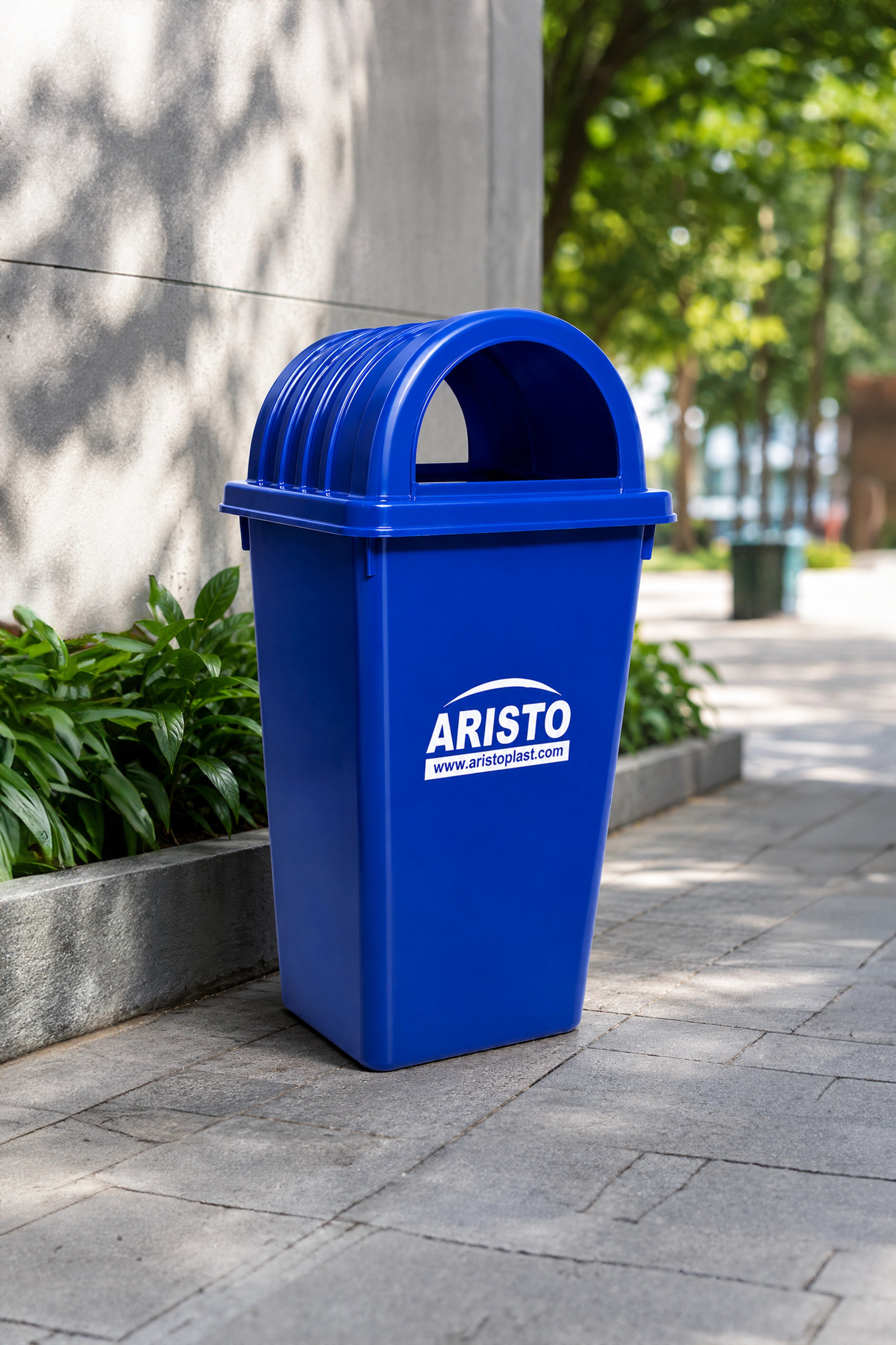 Aristo Dome Top Dustbin 60 Litre