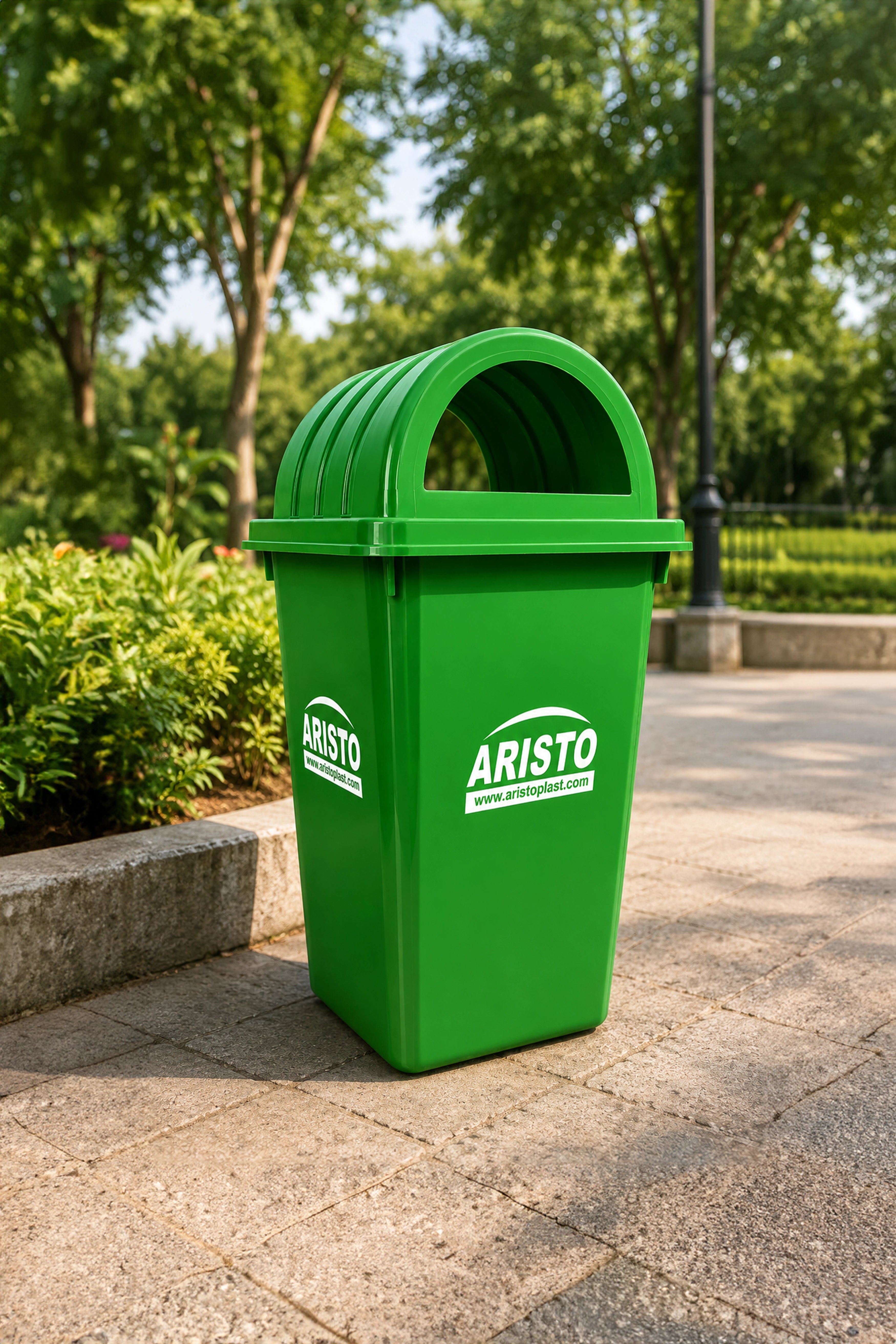 Aristo Dome Top Dustbin 80 Litre