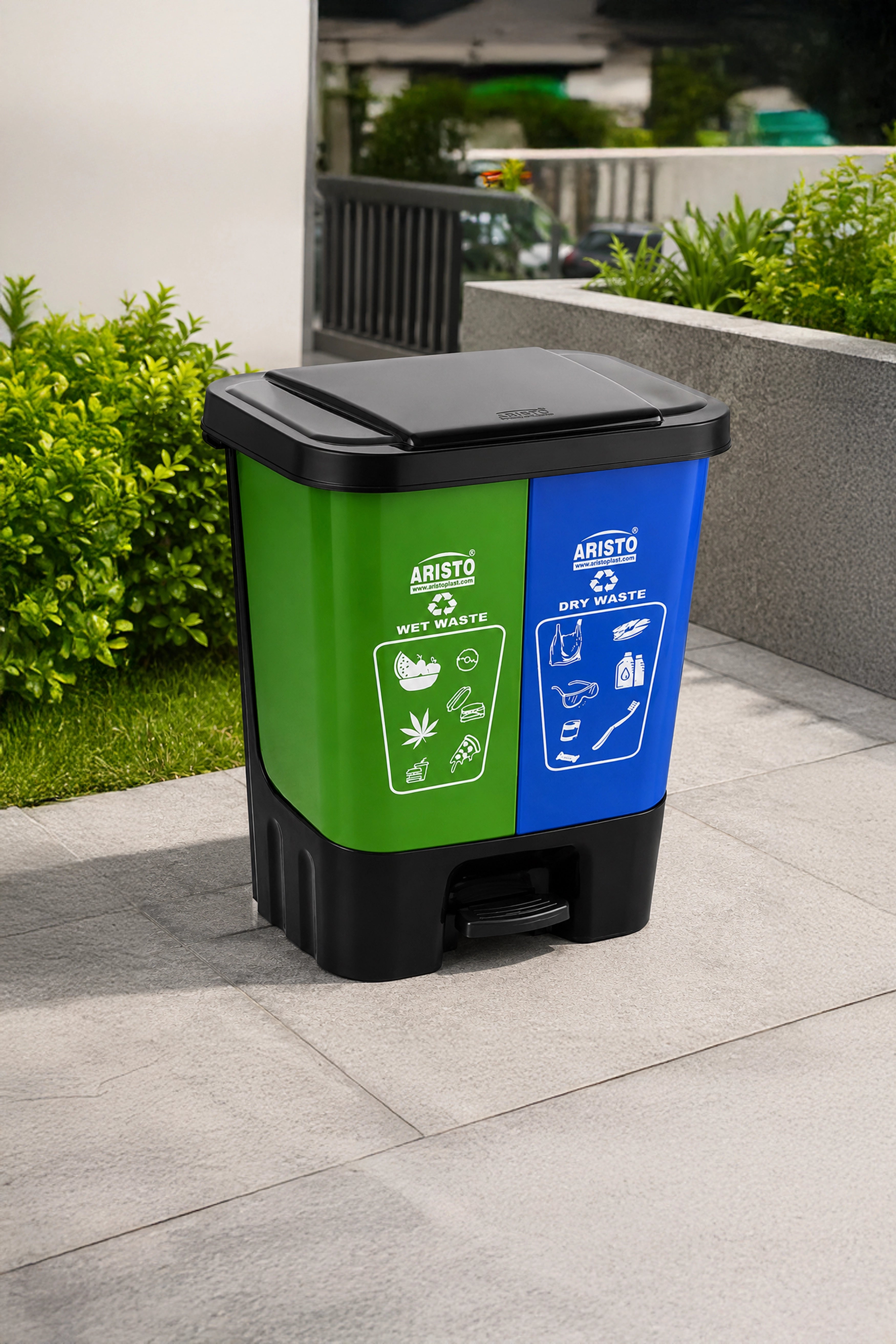 Aristo Twin Bin 20 Litre