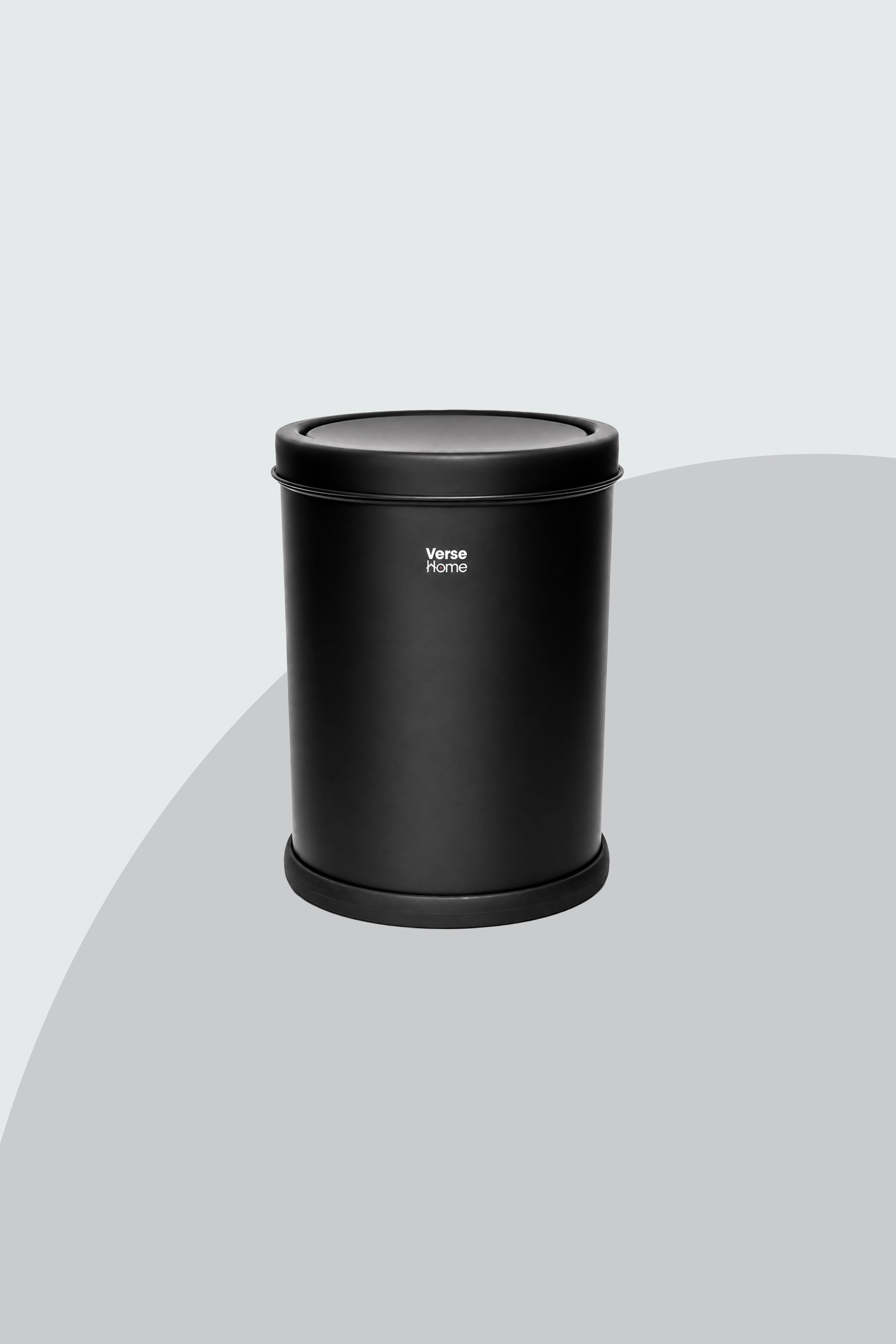 Black SS Swing Bin 10L