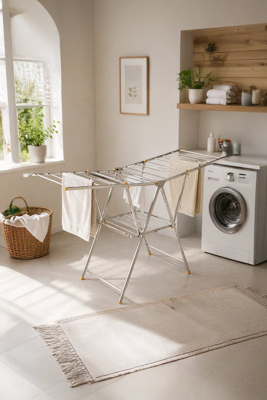Butterfly Single Layer Clothes Drying Rack