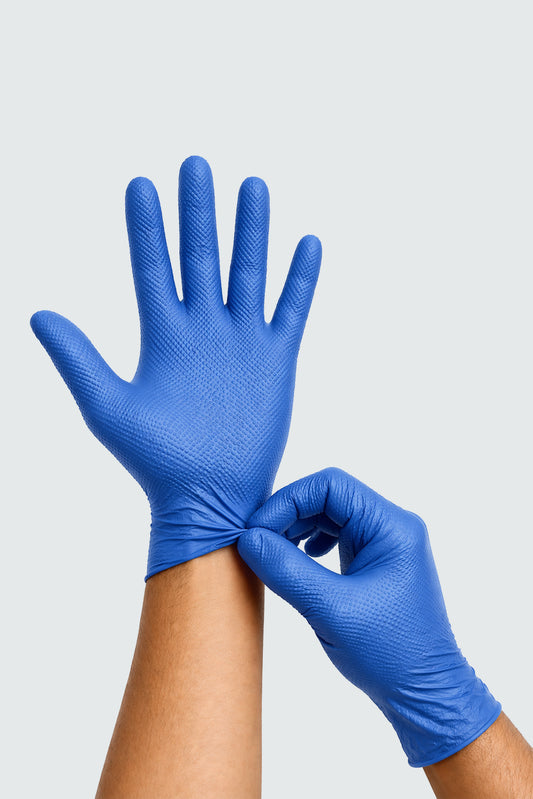 Blue Disposable Gloves