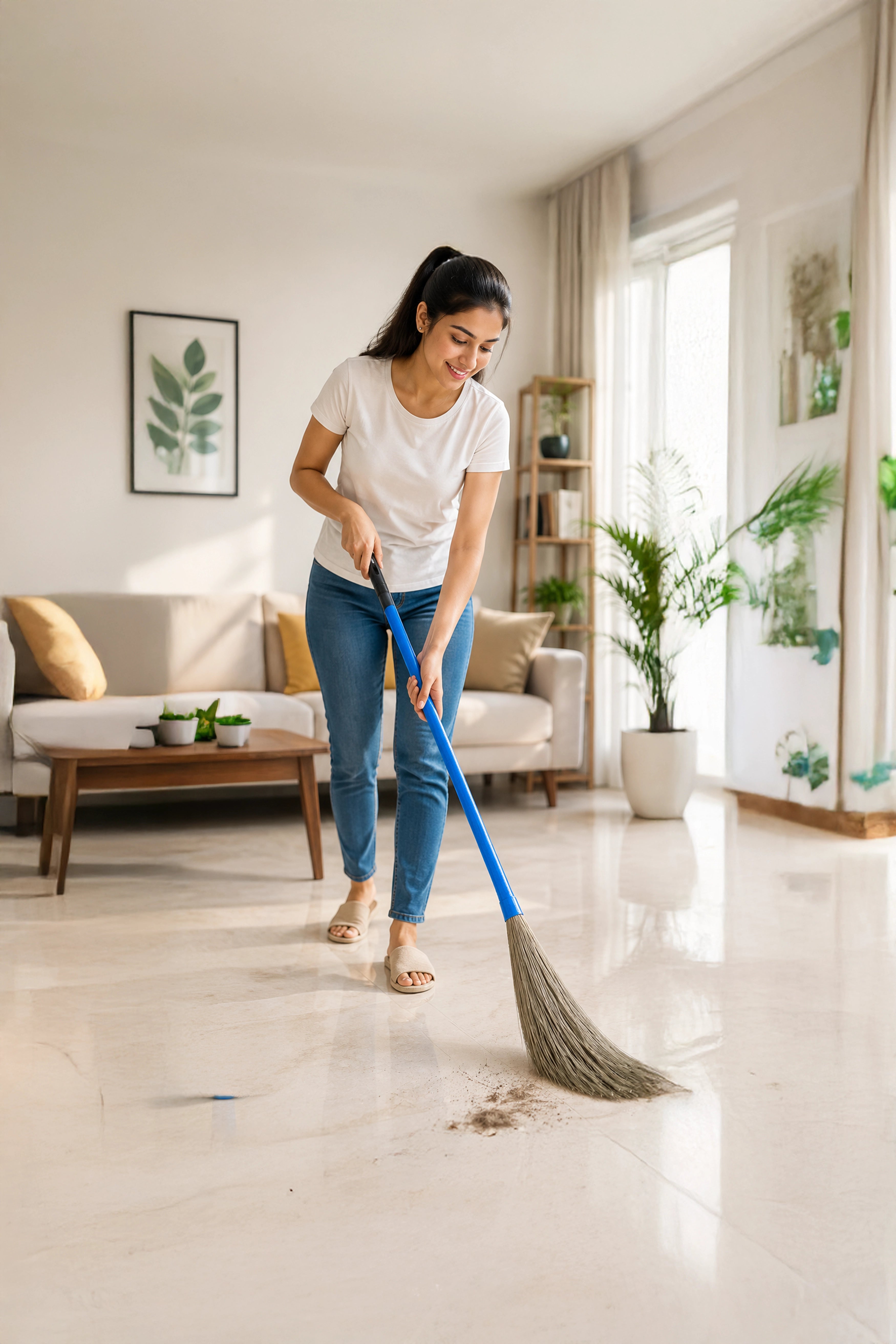 Gala 2 in 1 No Dust Broom