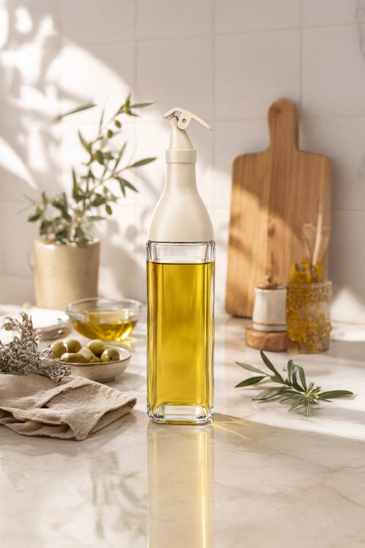 Glass Oil Bottle