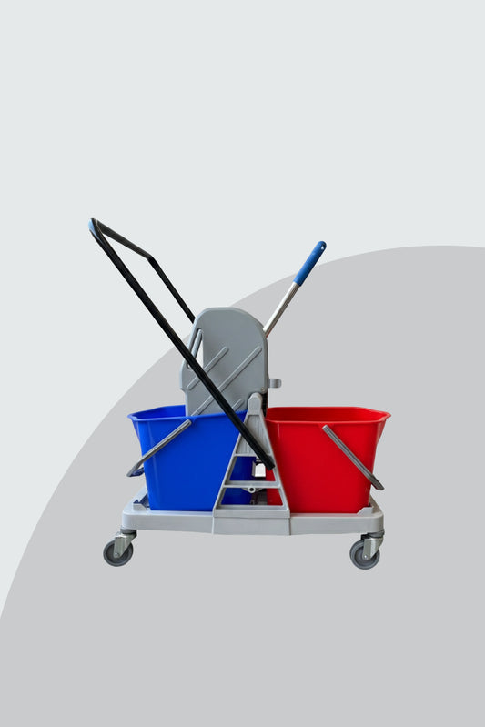 Housekeeping Trolley – 40L Wringer Trolley