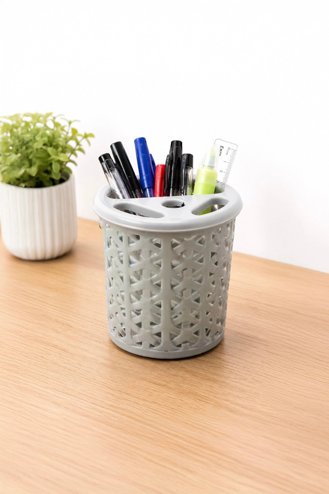Kolorr Round Holder with Compartment