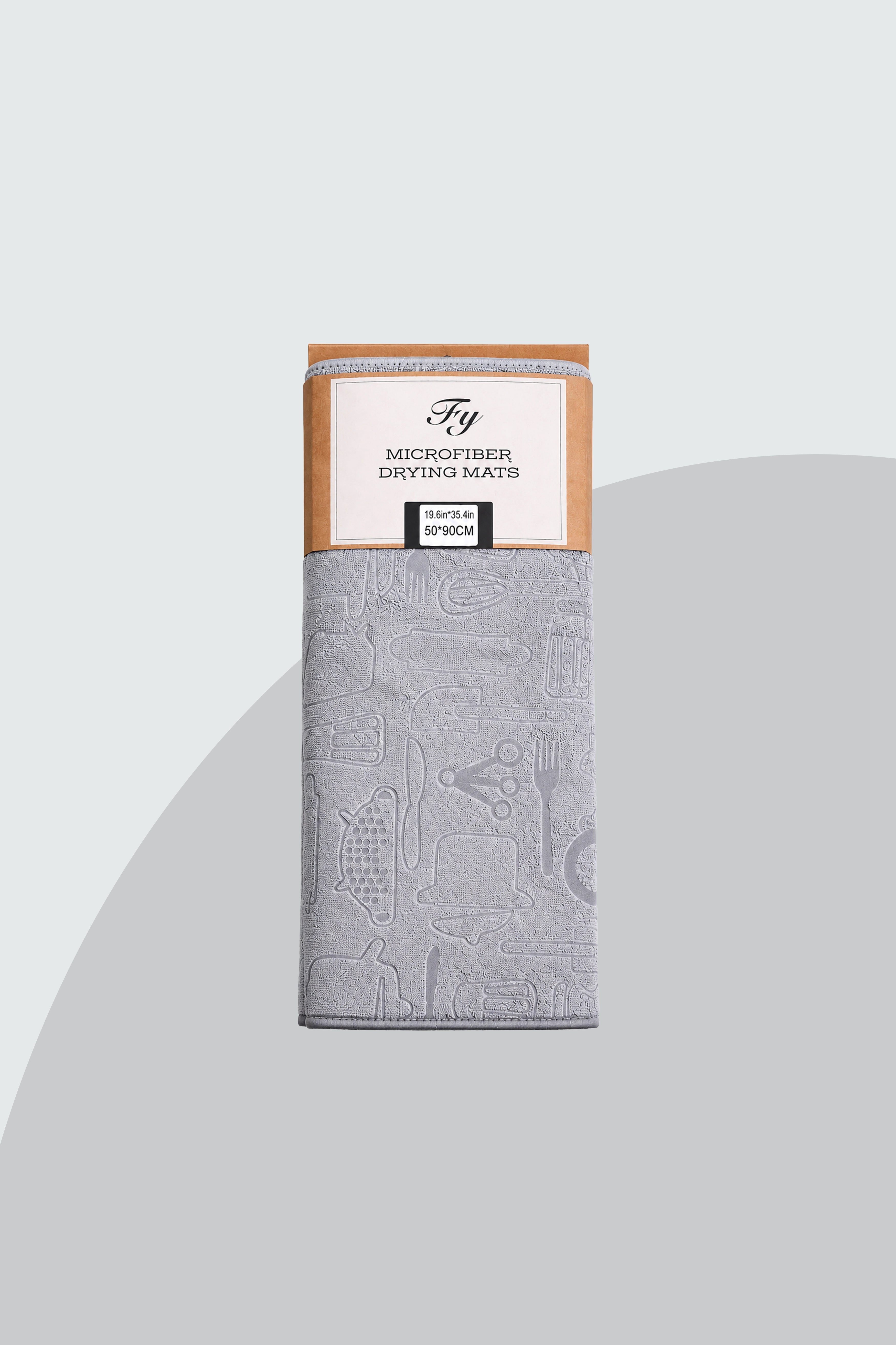 Microfiber Dish Drying Mat 50 × 90 cm