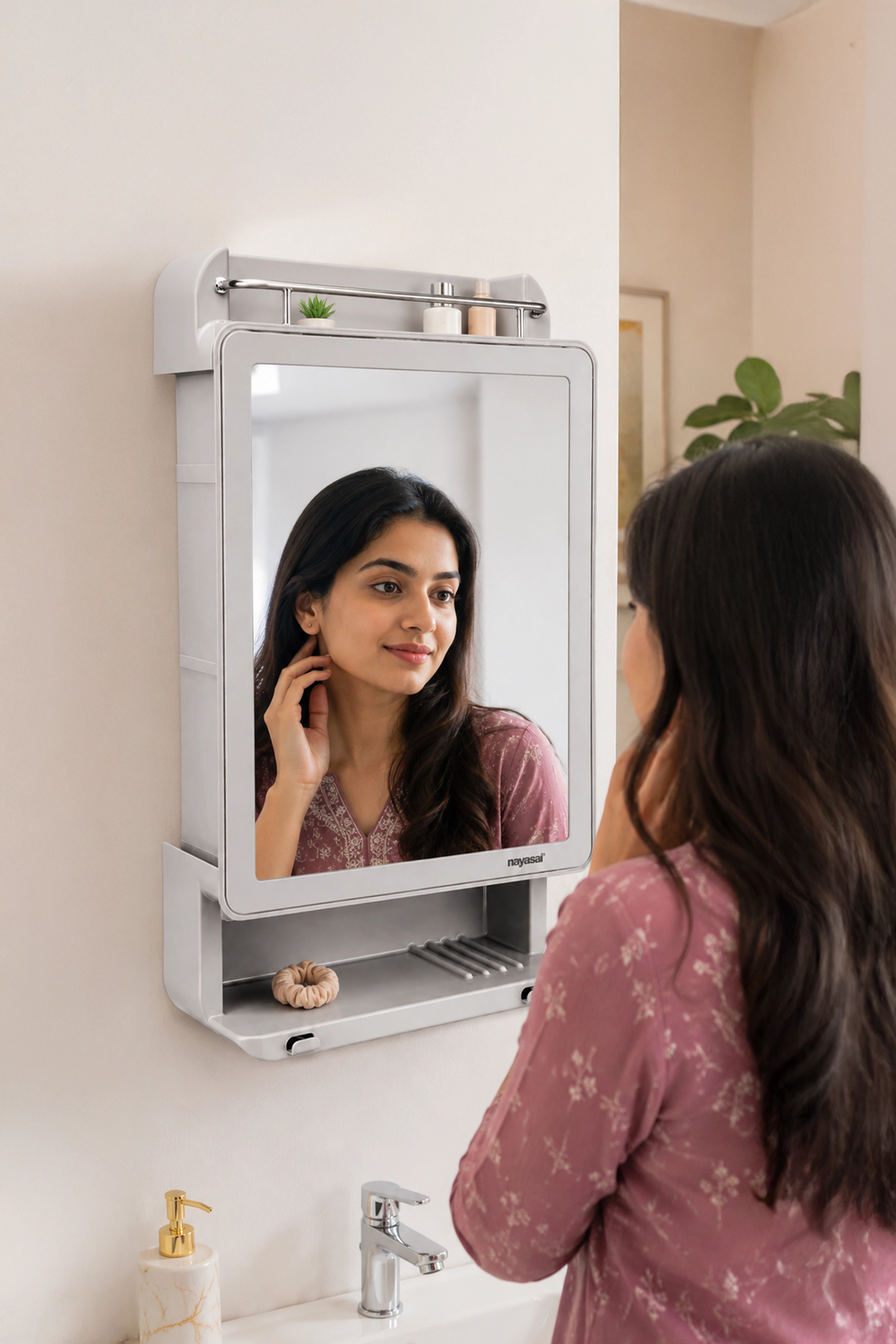 Nayasa Grecia Mirror Cabinet