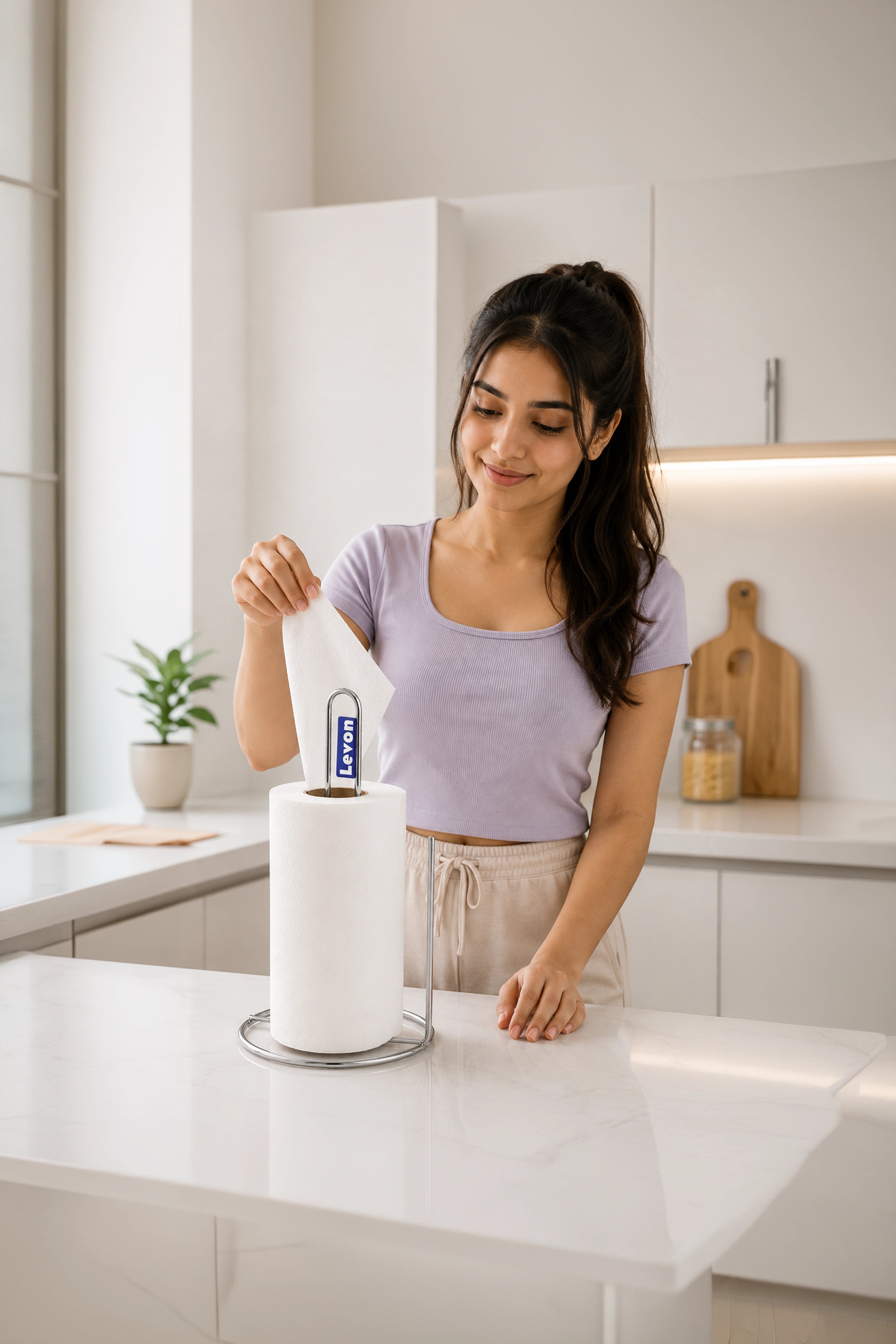 Roll Stand with Tissue