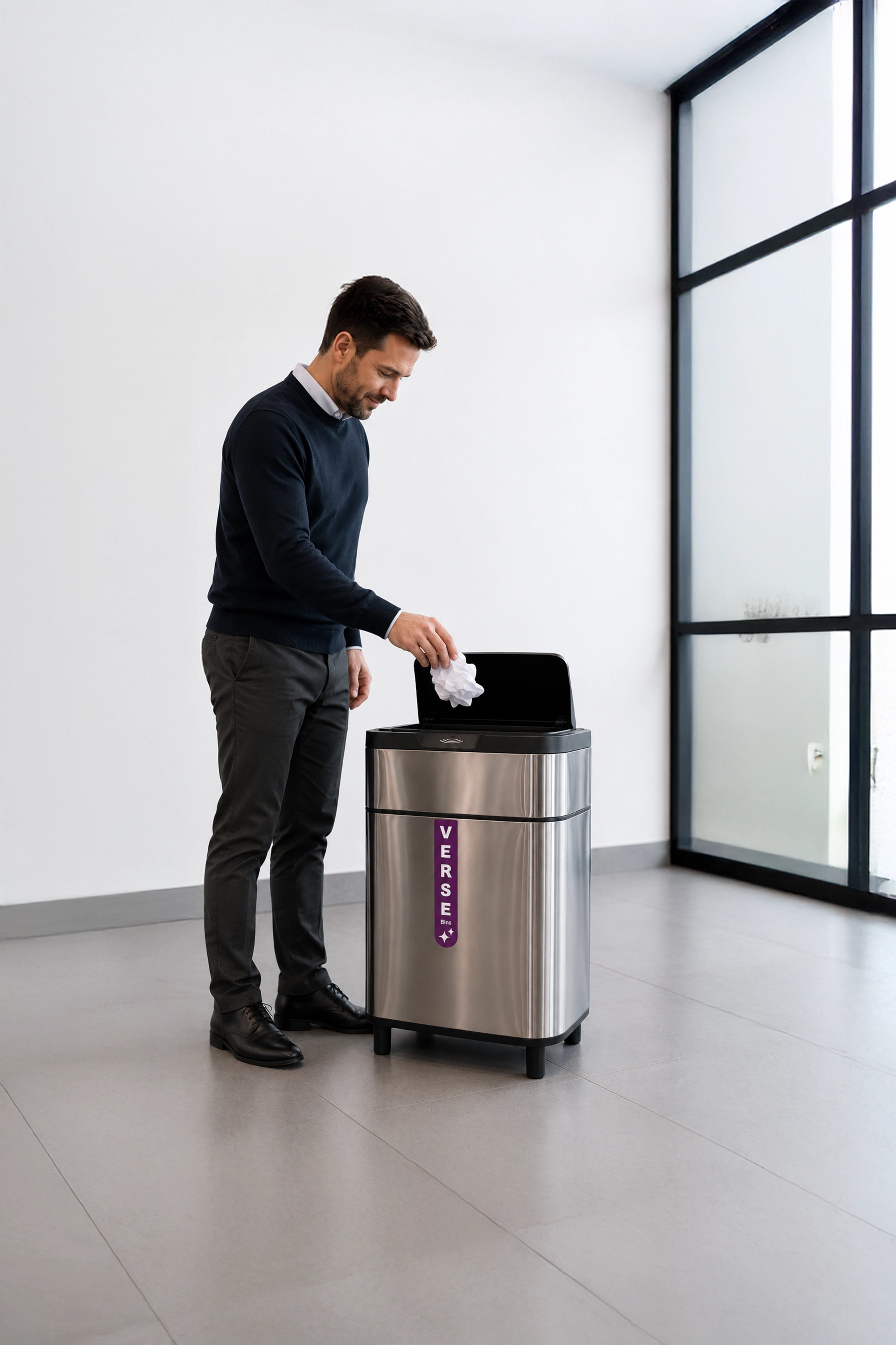 Sensor dustbin 10L