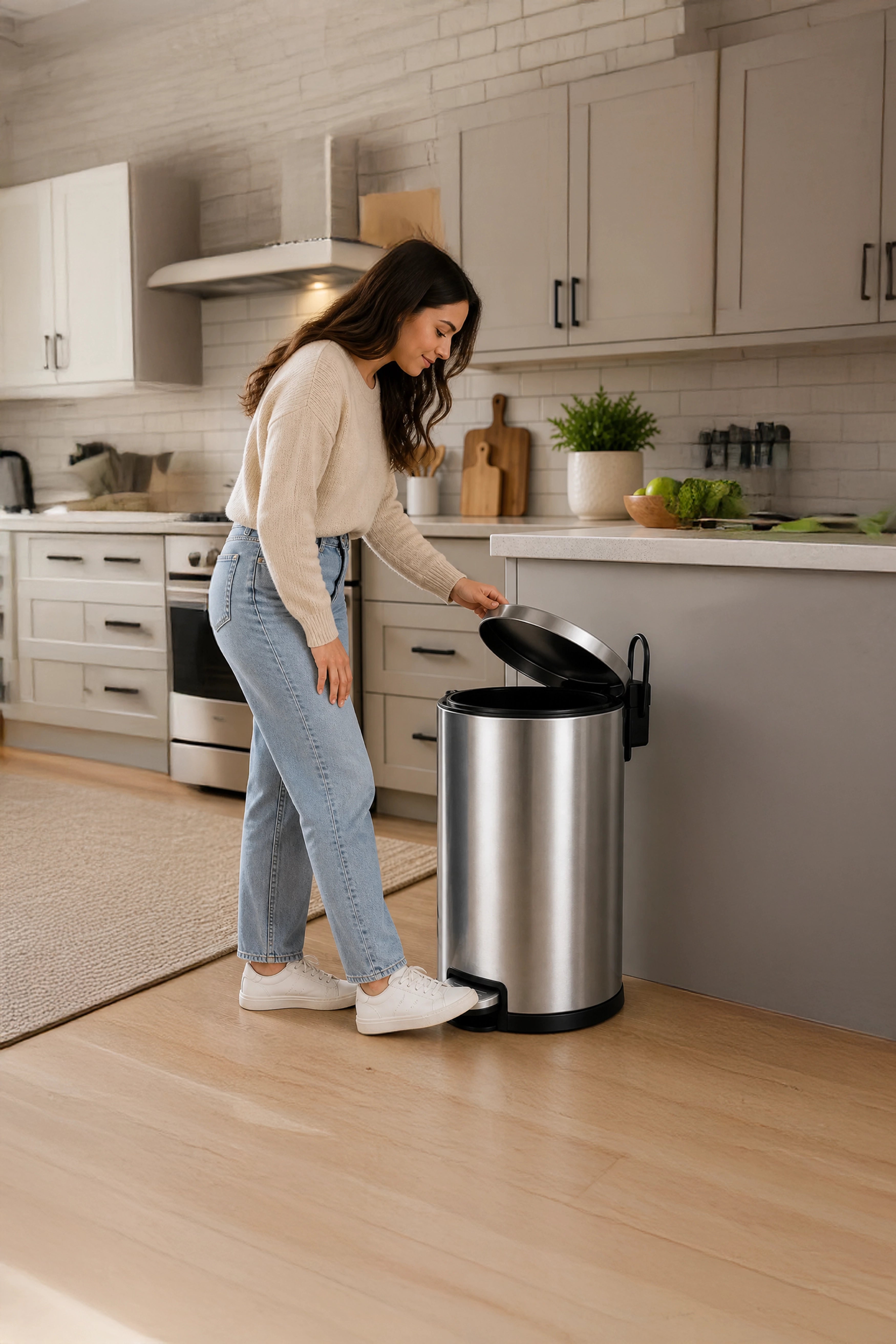 SS Pedal Bin 11L