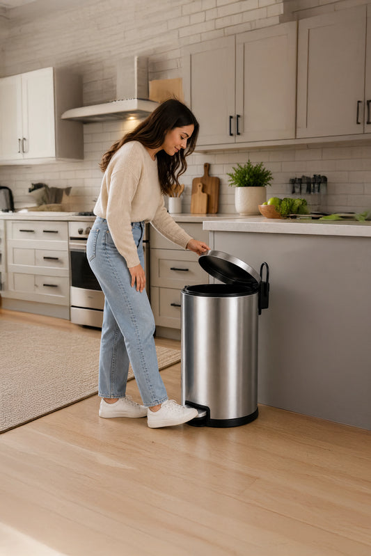 SS Pedal Bin 11L