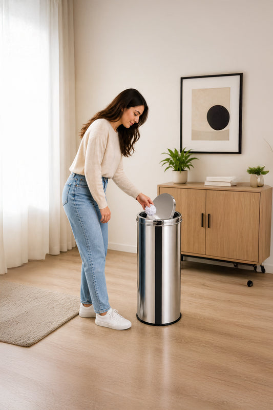 SS Swing Bin 50L