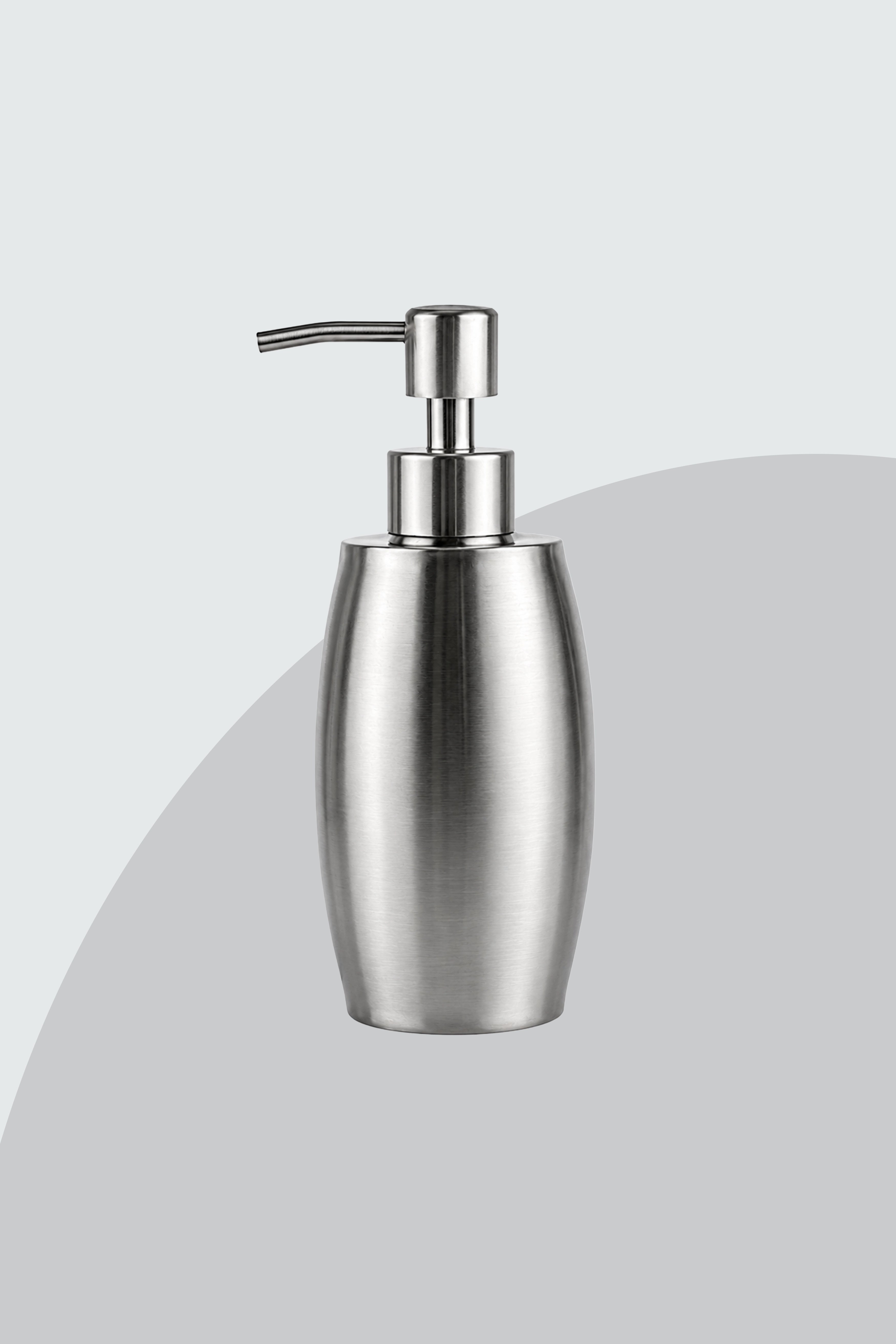 Stainless steel soap dispenser