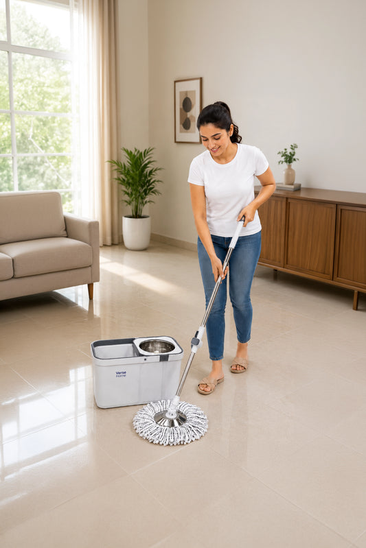 Verse Home Spin Mop Set Square