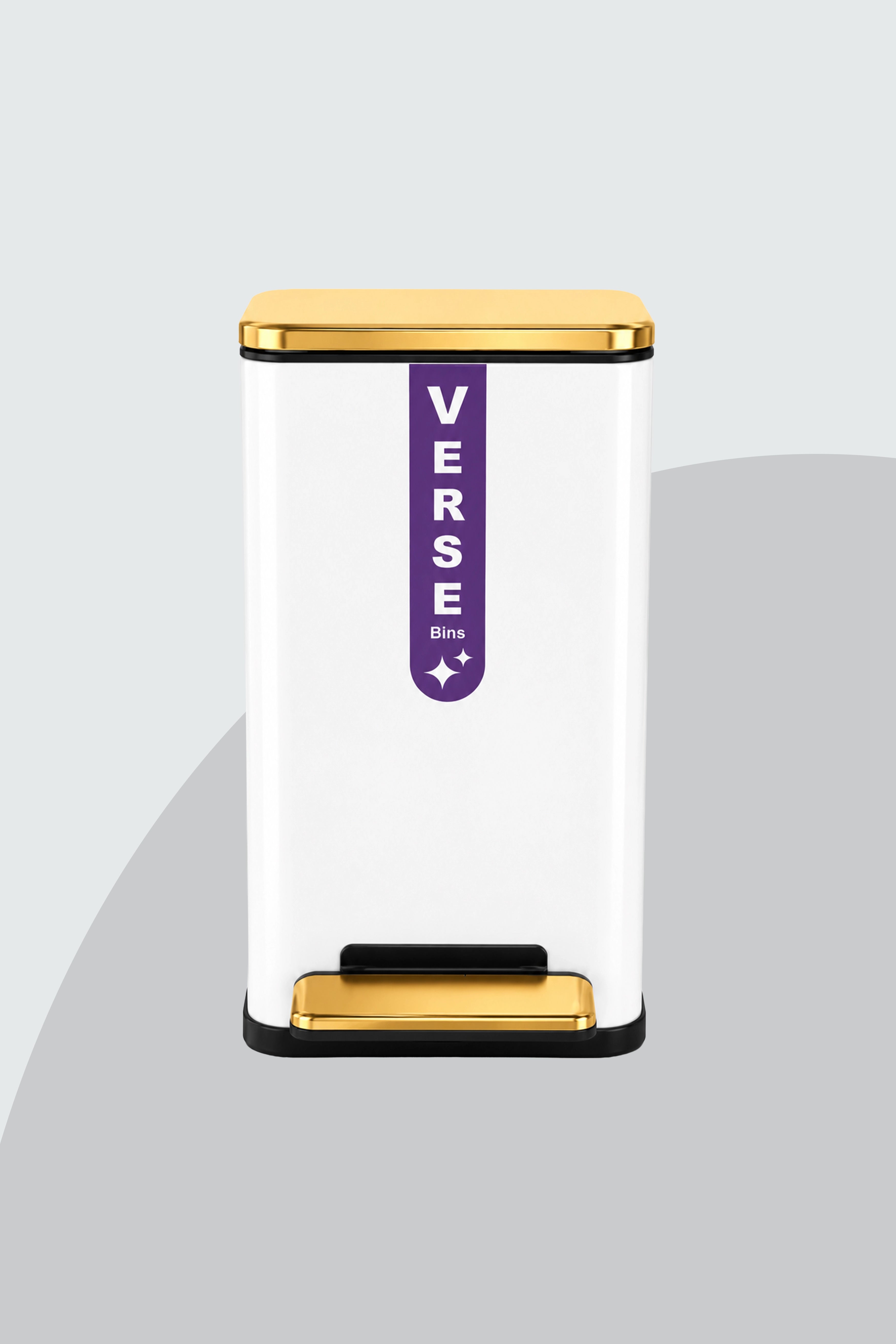 Verse Dustbin White