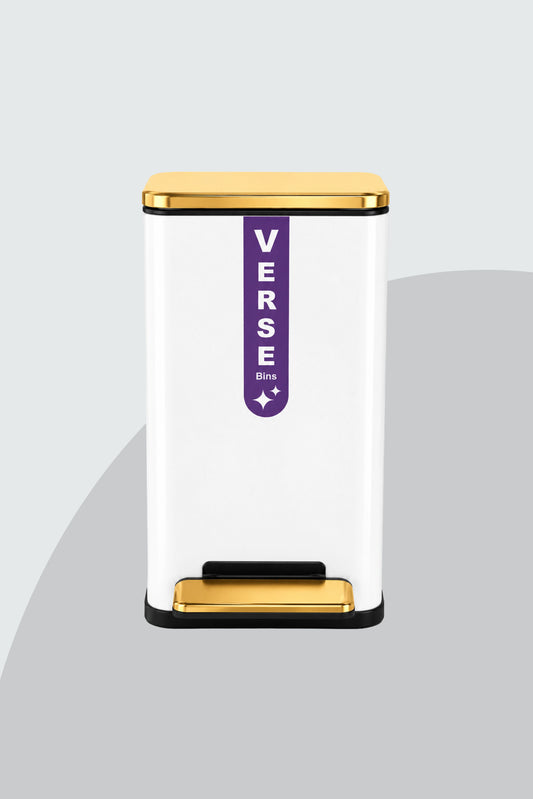 Verse Dustbin White