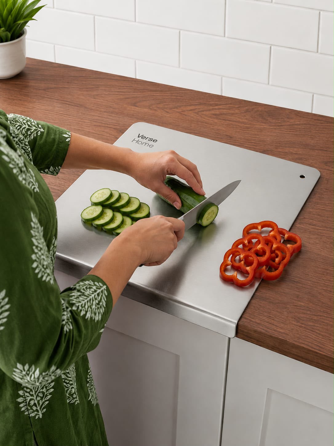 Verse home ss choping board