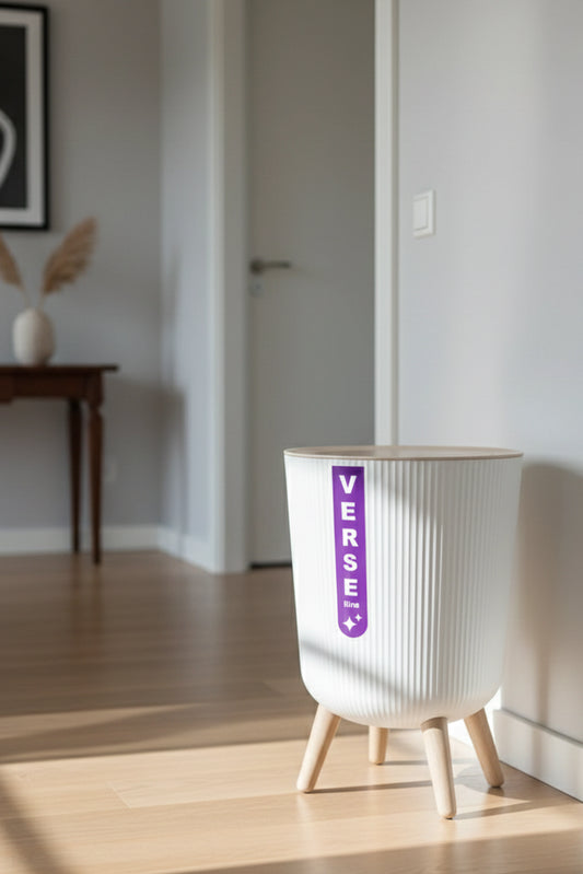 JM Dustbin Round with Leg (Big)