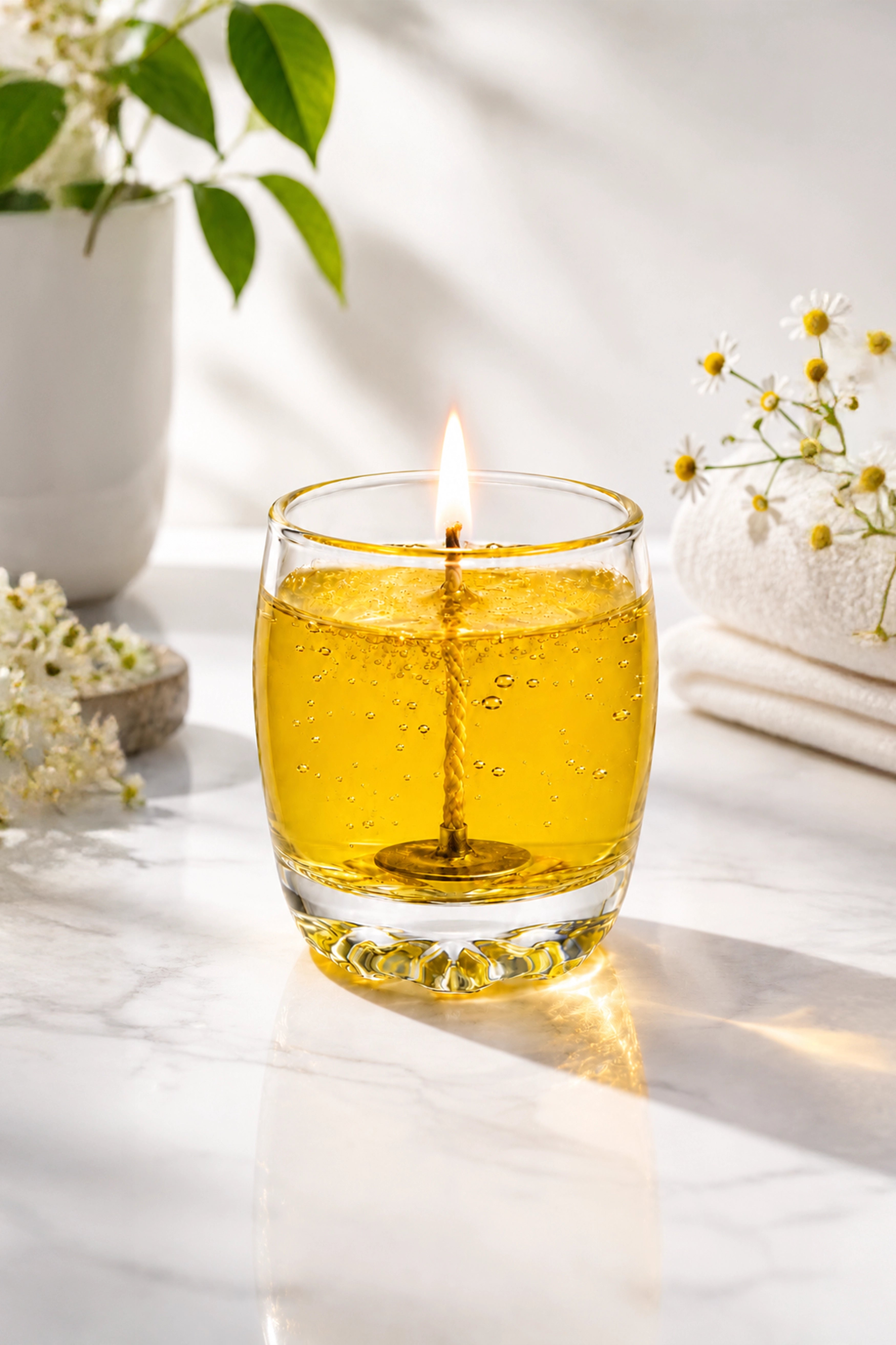Gel Glass Candle 50gm