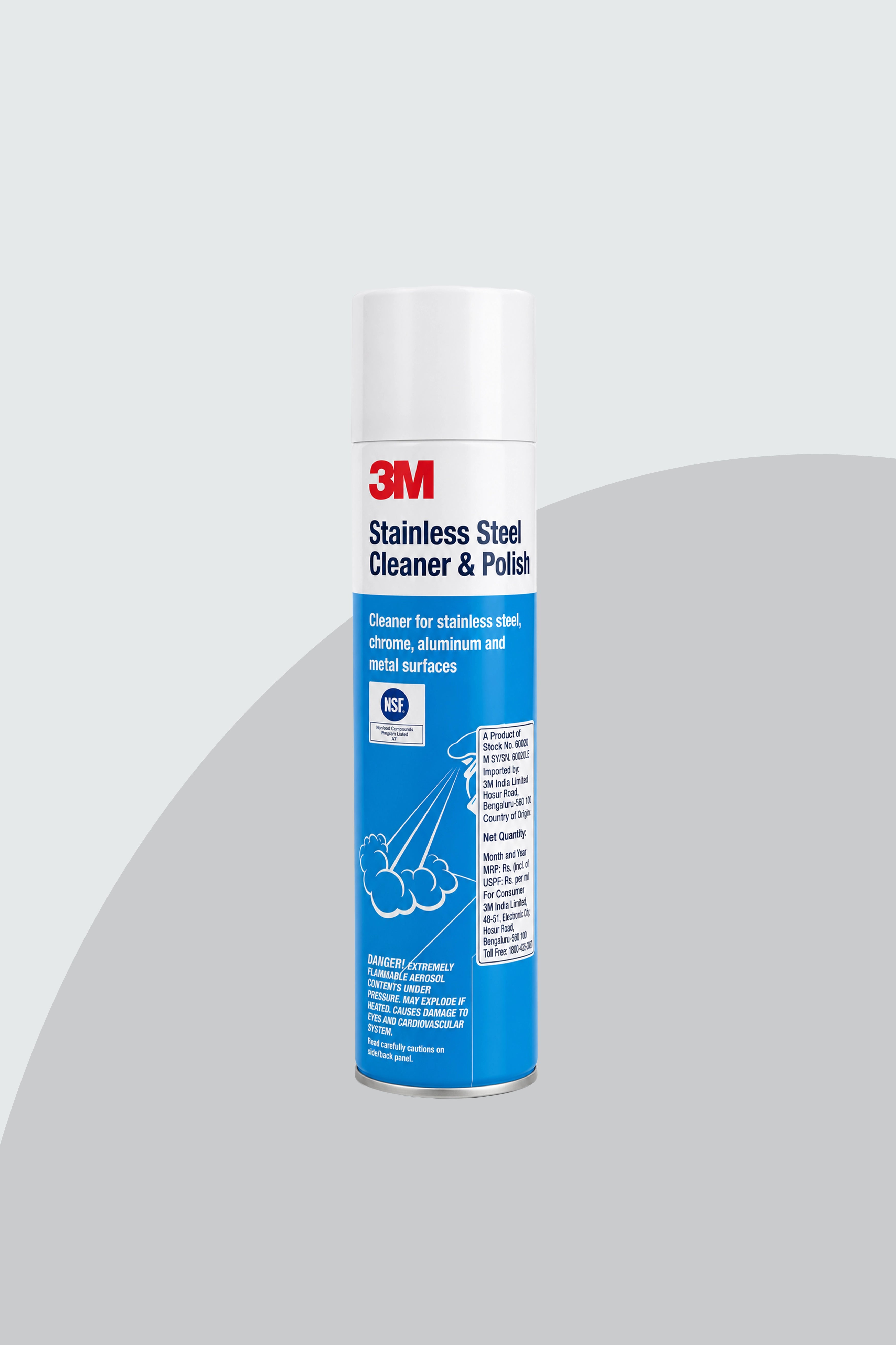 3M Stainless Steel Cleaner & Polish Liquid 1480