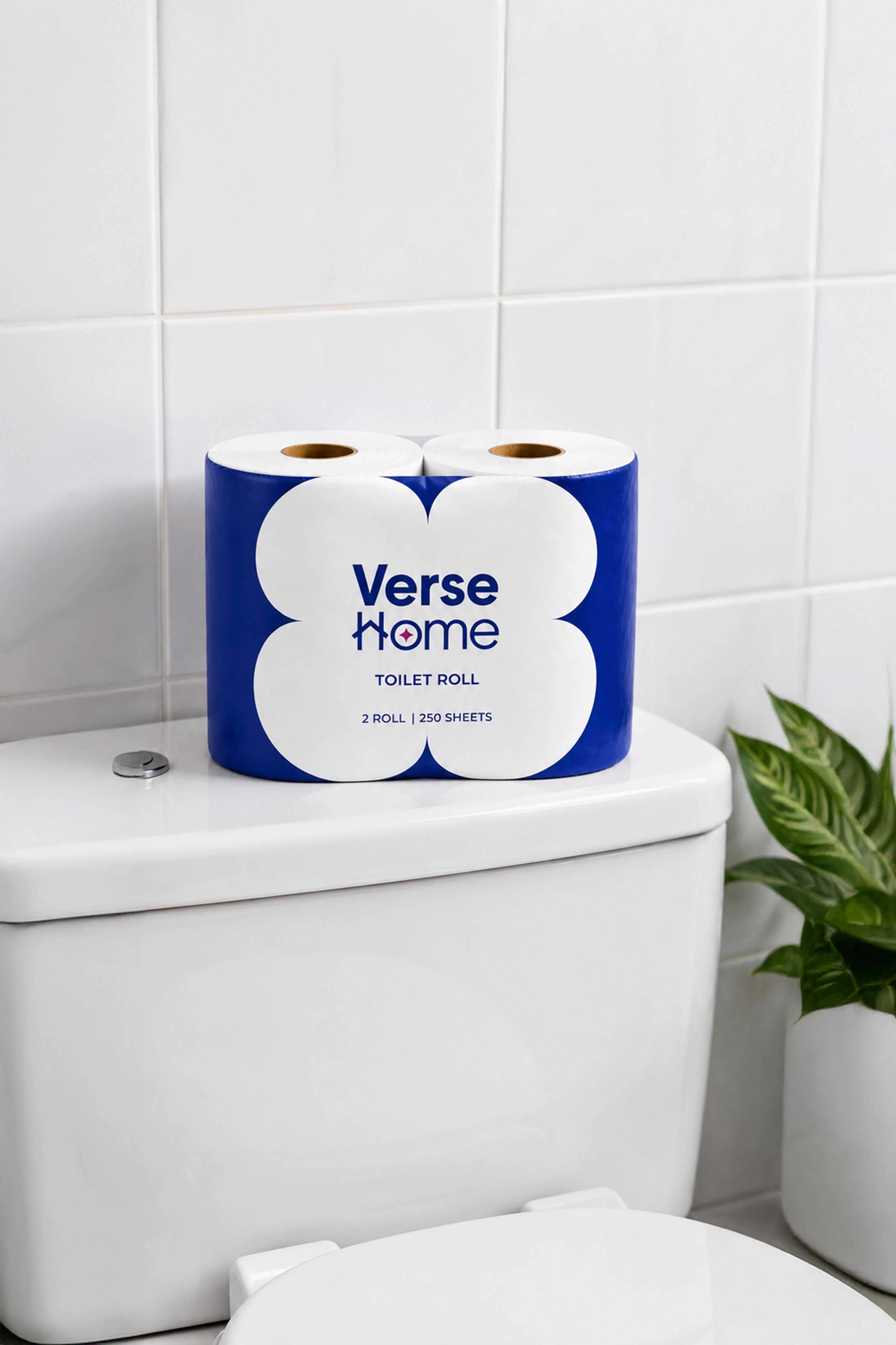Verse Home Toilet Roll 2 Roll | 250 Sheets