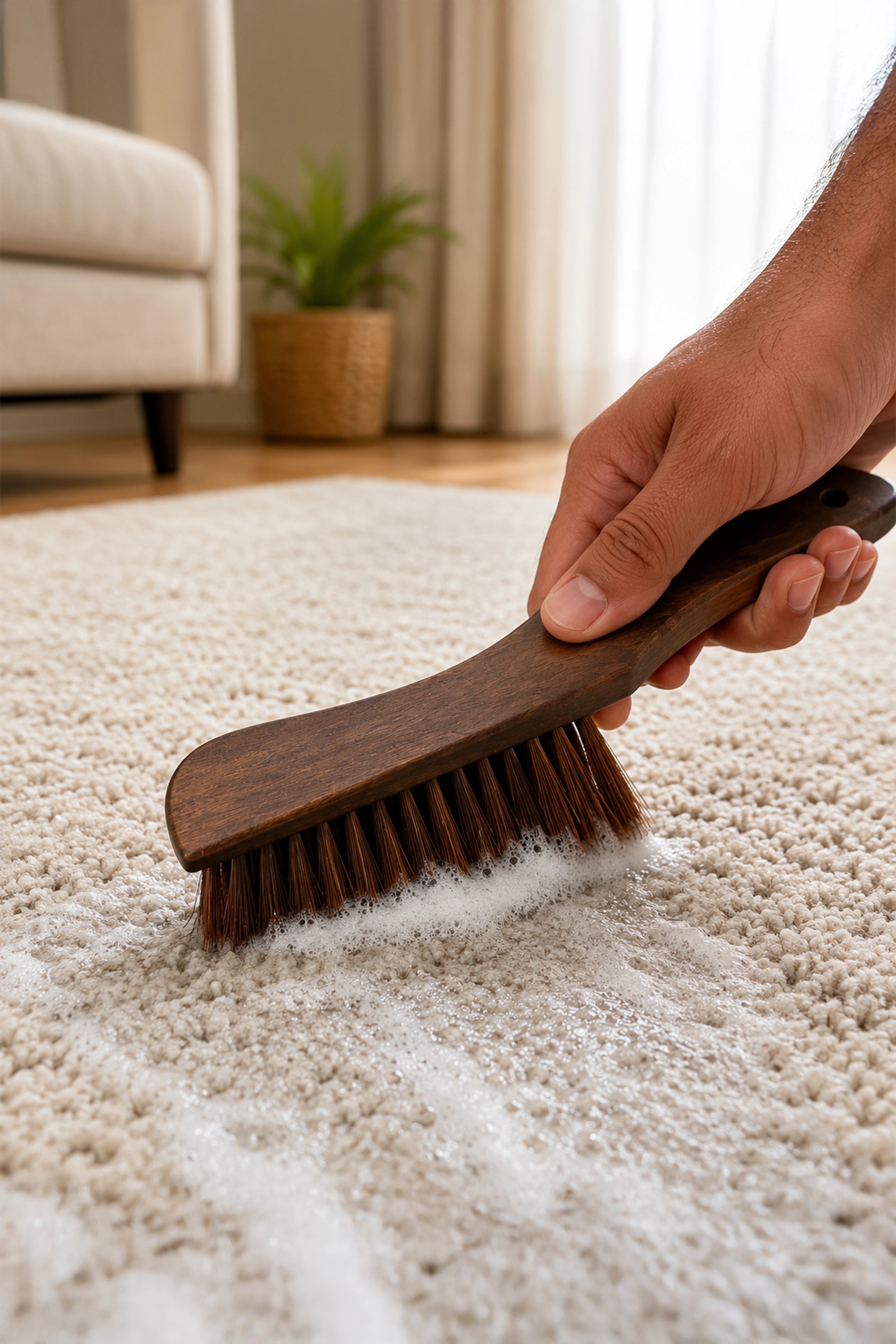 Carpet Brush Wood